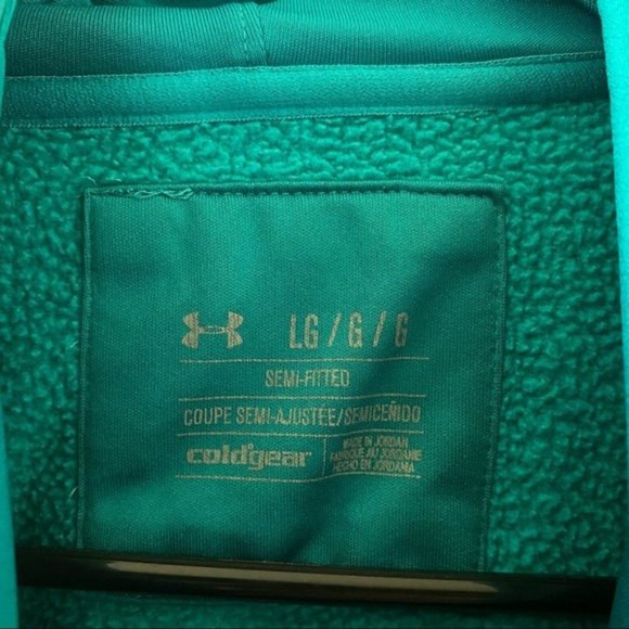 Under Armour‎ Storm Cold Gear Hooded Sweatshirt Size L - Picture 9 of 10